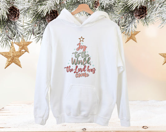 Joy to the World Christmas Hoodie