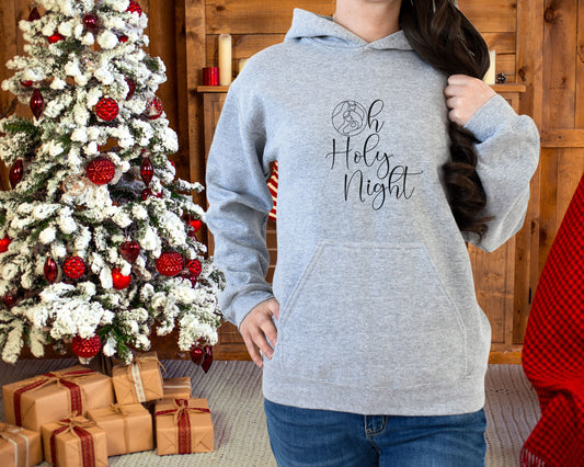 Oh Holy Night Christmas Hoodie