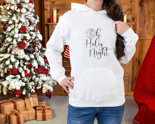 Oh Holy Night Christmas Hoodie